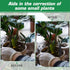 CHANGE MOORE 100 Pcs Drip Irrigation Stakes Universal Drip Tubing Hold Stakes for 1/8'' - 1/4'', Plastic Garden Water Pipe Support Drip System Par...