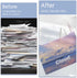 4-Pack A4 Letter Size Plastic Envelopes with Snap Closure - Durable File Folders for Storing Test Items and Stationery...