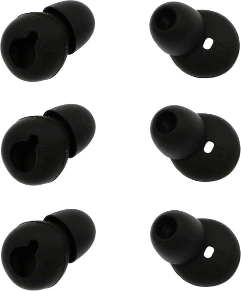 ALXCD Eargel for Gear Circle SM-R130, 3 Pair Medium Anti-Slip Durable Silicone Replacement Ear Tip Earpads, Fit for Samsung Gear Circle Bluetooth ...