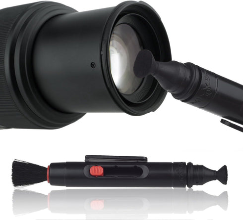 Camkix Camera Lens Cleaning Kit - Air Blower, 2in1 Lens Cleaning Pen, Cleaning Brush, Spray Bottle w/Cleaning Solution, Lens Cleaning Paper Tissue...