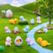 18 PCS Mini Resin Dinosaur Figures Set,Miniature Fairy Garden Accessories, Including Fairy Garden Animals, Mini Garden Houses and DIY Fairy Garden...