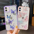 iPhone 11 Case Glitter Butterfly Sparkle Case for Women Girls,Cute Slim Soft Silicone Gel Bling Phone Case Cover Compatible for Apple iPhone 11 - ...