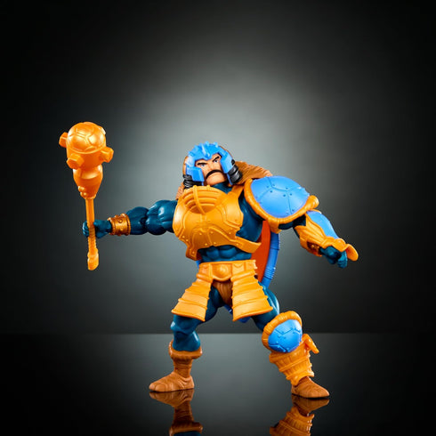Masters of the Universe Origins Turtles of Grayskull Man-At-Arms Action Figure Toy, 16 Articulations, TMNT & MOTU Crossover with Accessories...