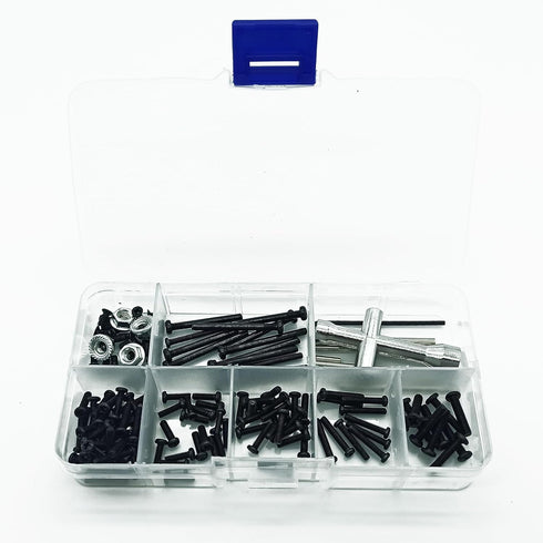 Compatible with Hyper GO RC Car Parts, 1/16 Metal Upgrade Aluminum Accessories, Replacement Parts kit for H16BM H16GT H16DR H16 MJX 16207 16208 16...