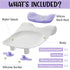Toyture Shampoo Bowl for Kids, Baby, Adults | Portable Hair Washing Basin | Shampoo Bowl Neck Rest | Tear Free Shampoo for Kids | Hair Washing Sin...