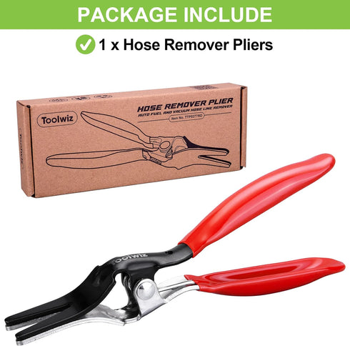 Toolwiz Automobile Hose Removal Pliers, Auto Fuel, and Vacuum Line Tube Hose Remover Pliers, Separator Tools Pipe Repairing Tool for Marine, Oil, ...
