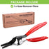 Toolwiz Automobile Hose Removal Pliers, Auto Fuel, and Vacuum Line Tube Hose Remover Pliers, Separator Tools Pipe Repairing Tool for Marine, Oil, ...