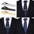 Roctee Men's Tie Clips, Neck Ties Necktie Tie Pins Clasp Tacks for Men with Gold Silver Black 3 Tone, Slim Tie Clip Accessories for Business Weddi...