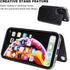 iPhone XR Wallet Case with Card Holder, Premium PU Leather Kickstand Card Slots Case,Double Magnetic Clasp and Durable Shockproof Cover for iPhone...