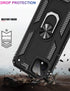 LUMARKE for Google Pixel 4 Case with Screen Protector,Pass 16ft. Drop Tested Military Grade Protective Phone Cover with Magnetic Ring Kickstand Co...