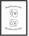 HAUS AND HUES Funny Bathroom Decor & Bathroom Prints Funny Bathroom Signs & Funny Wall Decor | Bathroom Humor Wall Decor Fun Bathroom Signs Decor ...