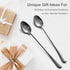 Valentines Day Gifts for Him - Anniversary Wedding Engagement Gifts for Couple - Let's Have Coffee Together Forever Coffee Spoon Set Couples Gifts...
