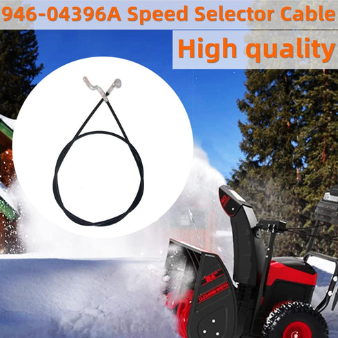 946-04396A Speed Selector Cable for MTD Cub Cadet Craftsman Troy-Bilt Ryobi Yard Man Snowblower Snow Thrower Replaces 746-04396A 746-04396...