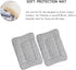 2 Pcs Pet Bed Mats. Ultra Soft Pet (Dog/Cat) Bed with Cute Prints. Reversible Faux Lambswool Kennel Pad for Medium Small Dogs and Cats. Machine Wa...