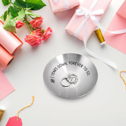 6th Anniversary Iron Gifts for Her Him 6 Year Wedding Anniversary Iron Gifts for Women Men Couples 6 Year Anniversary Decorations Wife Husband 4" ...