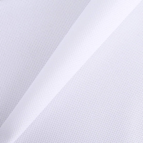 Aida Cloth 18 Count Cross Stitch Fabric,12 by 60inch(18CT,White)...