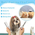 6 Pieces Dog Eye Combs Tear Stain Removal Combs Pets Grooming Combs Kit Flea Comb for Small Dogs Removing Knots Crust Mucus...