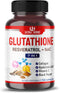 Glutathione Supplement 10,050mg Active Reduced Form, Enriched with Resveratrol, NAC, Collagen, Hyaluronic Acid, Vitamin C - Advanced Antioxidant f...