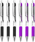 Zebra Classic Z-Grip Flight Ballpoint Pens - 1.2mm - Black & Violet - Pack of 6...