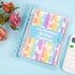 100 Envelopes Challenge Binder Easy and Fun Savings Binder to Save $5,050, 500, 10,000, Money Saving Binder for Budgeting, Budget Binder with Cash...