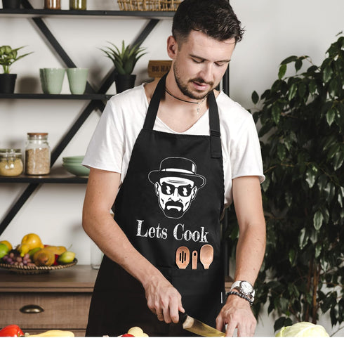 Aprons for Men, Mens Apron, Funny Aprons for Men, Chef cooking apron, Chef Aprons Grilling Gifts, Husband Birthday Gift, Gifts for Husband, Father...