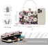 Oweisong 3D Flower Clutch Purses for Women Gold Formal Wedding Party Evening Bags Chain Floral Shoulder bag...
