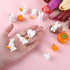 CCINEE 14PCS Rabbit Fairy Garden Accessories Rabbit Miniature Figurines Carrot Fairy Garden Mini DIY Ornament Micro Landscape Decorations for East...