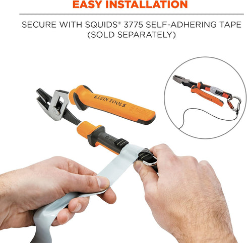 Ergodyne Squids 3700 Web Tool Tail Attachments, 6-Pack, 2 Pounds, Medium Length|4.5,Orange...