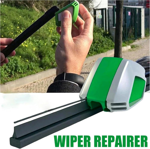 1 PC Automotive Wiper Repairer, ABS Ergonomic Windshield Wiper Blade Cutter Cleaning Tool, Universal Multi-function Repair Accessories, Compatible...