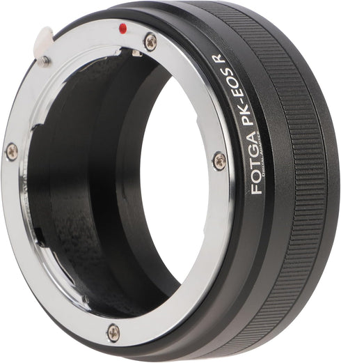 FOTGA PK-EOSR Lens Mount Adapter Ring for Pentax PK K Lens to R3 R5 R5C R6 Mark II R7 R8 R10 R50 R100 RP Camera, Compatible with Canon EOS R Mount...