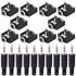 10PCS PJ-307 3.5mm Stereo Jack Socket 5 Pin PCB Female Audio Headphone Connector Audio Plug for MP3 with 10PCS 3.5mm TRS Male Plug Connector...