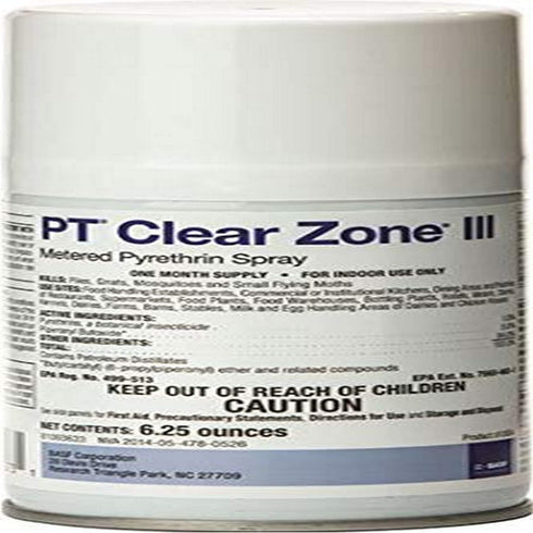 BASF PT10241 PT Clear Zone III Metered Pyrethrin Spray, Yellow...