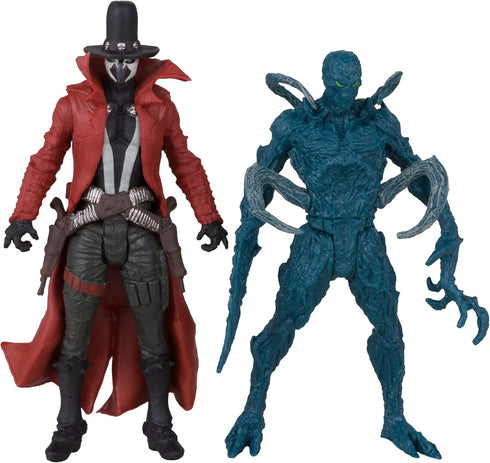 McFarlane Toys - Spawn Page Punchers 2pk Gunslinger and Auger 3in Action Figures with Comic...