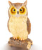 Owl Garden Decor for Outdoor Yard Resin Vividly Figurine Owl Sculpture for Home 7.3 x 3.9X 3.2 inches...