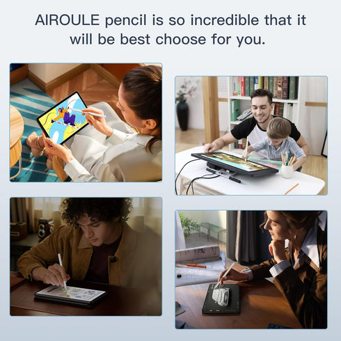 Stylus Pen for, Active Pencil with Quick Charge, Palm Rejection Tilt Sensor, Magnetic Wireless Charger for Pen,...