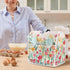 Floral Stand Mixer Cover for Kitchen Aid Mixers Accessories, Mixer Cover for Stand Mixer with Pockets, Suitable for Kitchen Mixer Cover...
