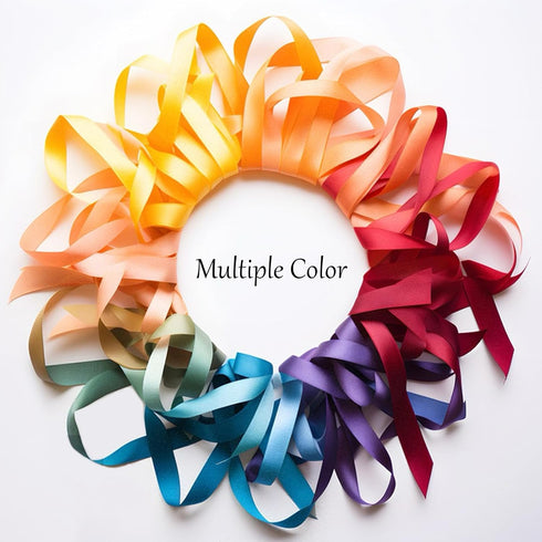 OMAIGAR Gold Ribbon 1/2 Inch Width, Solid Satin Ribbons with 25 Yards Length Silk Fabric for Gift Wrapping or Wedding Party Birthday Decoration - ...