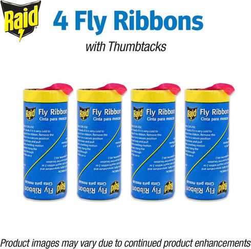 Raid FR3-RAID 4 Count Fly Catcher Ribbon (1-Pack)...