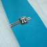 Pi Math Geek Nerd 3.14 Square Tie Bar Clip Clasp Tack- Silver or Gold...