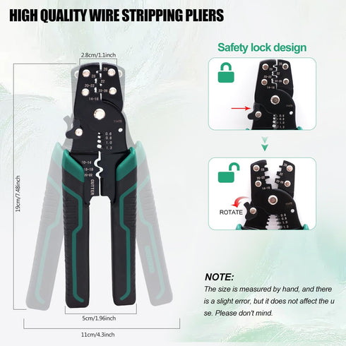 Twidec/100PCS Nylon Spade Connectors Kit 22-10 Gauge Quick Disconnect Fully Insulated Male and Female Wire Spade Terminal Assortment Kit And Wire ...