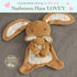 KIDS PREFERRED Guess How Much I Love You Cute Bunny Plush Lovey Crinkle Security Blanket for Infants, Babies, Toddlers and Kids...
