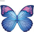 DECOWALL DS9-1302 30 Vibrant Butterflies Kids Wall Stickers Wall Decals Peel and Stick Removable Wall Stickers for Kids Nursery Bedroom Living Roo...