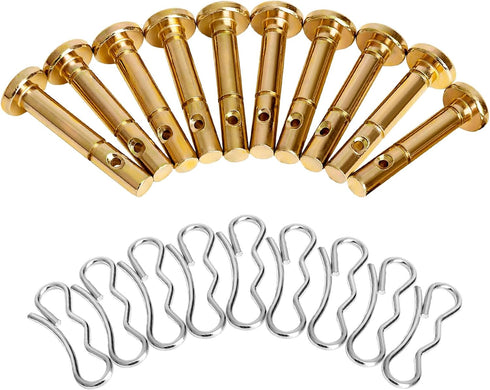 738-04124A Snowblower Shear Pins Fit for Hon da Cub Cad et 738-04124A Shear Pins Replacement & 714-04040 Cotter Pins Compatible with Troy Bilt, MT...