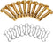 738-04124A Snowblower Shear Pins Fit for Hon da Cub Cad et 738-04124A Shear Pins Replacement & 714-04040 Cotter Pins Compatible with Troy Bilt, MT...