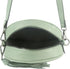 Le Miel Mini Round Tassel Charm Vegan Leather Crossbody Shoulder Sling Bag for Women...