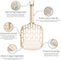 Lady N - Infinity Cat Litter Scoop: Easy Sifting with 8-Shaped Hole Design for Tofu Cat Litter and Clay Litter, Durable ABS Plastic Litter Scoop...