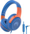 rockpapa Share 1 Kids Headphones Wired with Microphone & Share Port, 85dB/94dB Volume Limited, Cute Foldable Student Child Boys Girls Headphones f...
