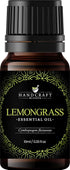 Handcraft Blends Lemongrass Essential Oil - 100% Pure and Natural - Premium Grade Essential Oil for Diffuser and Aromatherapy - 0.33 Fl Oz...