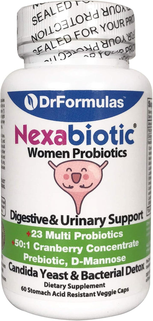 DrFormulas Probiotics for Women | Nexabiotic Probiotic to Support Pregnancy, Mom & Baby Best Used with Prenatal Vitamins & Postnatal Multivitamins...