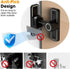 Sliding Barn Door Lock Hardware, 90 Degree Locks for Barn Doors, Flip Gate Latches for Barn, Garden, Bathroom, Outdoor, Garage, Window (Luminous B...
